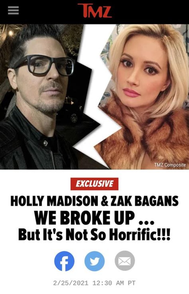 Are Holly Madison and Zak Bagans back together?
