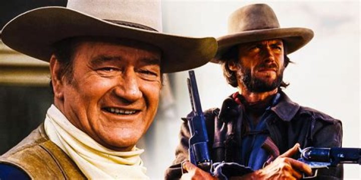 Did John Wayne and Clint Eastwood get along?