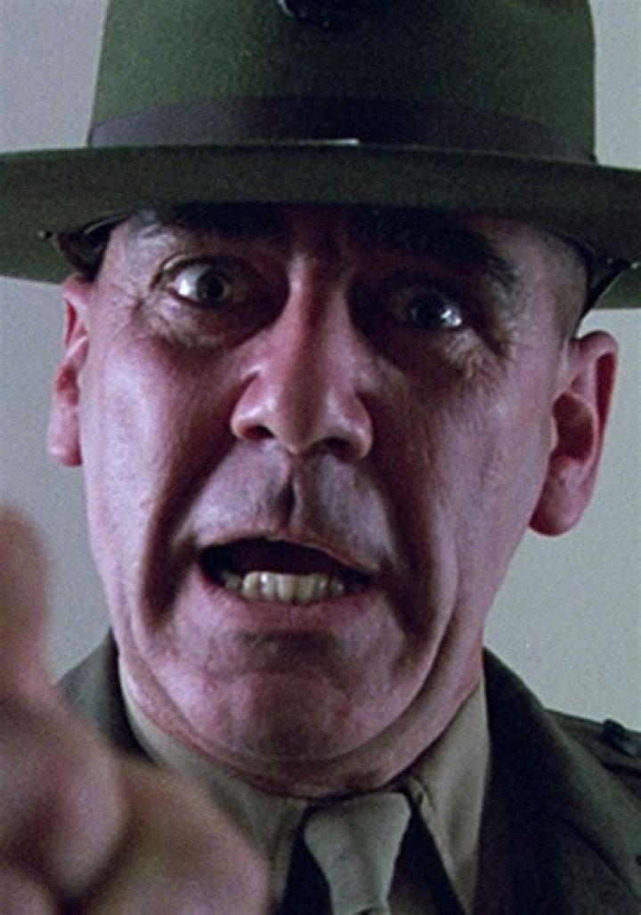 Did R. Lee Ermey have a script?
