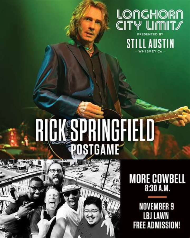 Does Rick Springfield own bars?