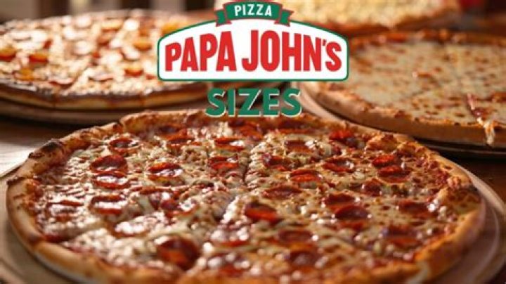 ¿Qué tan grande es la pizza grande de Papa John's? – Celebrity.fm