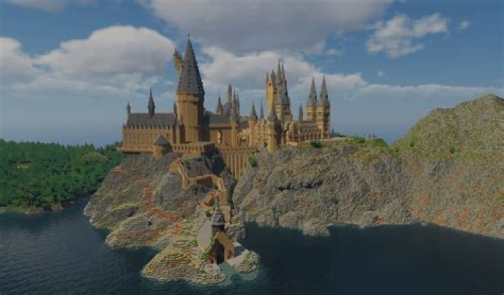 How do you make Hogwarts in Minecraft blueprints?