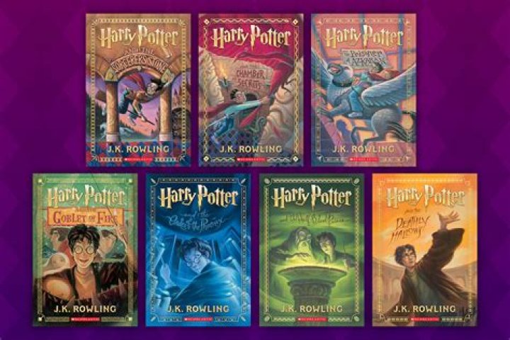 How many different covers of Harry Potter books are there?
