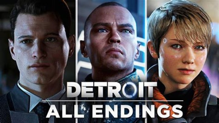 How many endings are in Detroit become human?