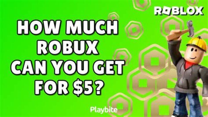 ¿Cuánto Robux puedo obtener con $ 50? – Celebrity.fm