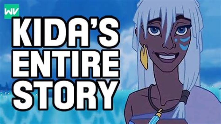 How old is Kida in Atlantis?