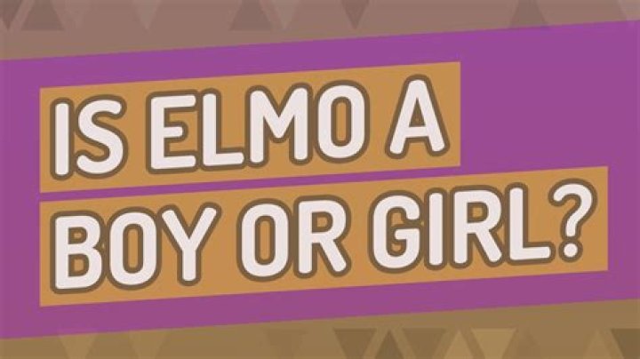 ¿Elmo es niño o niña? – Celebrity.fm