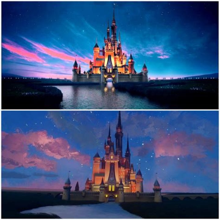 ¿Es real el castillo de introducción de Disney?