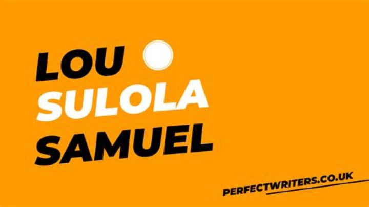 Lou Sulola Samuel Wiki, Biography, Age, Siblings, Contact & Informations