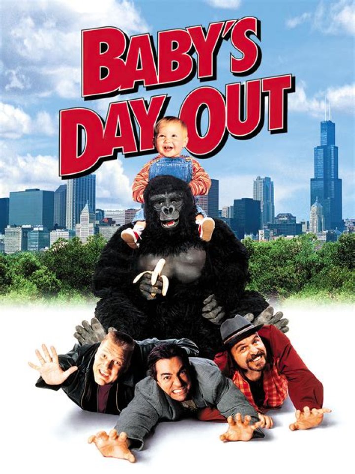 Was there a real gorilla in Baby’s Day Out?