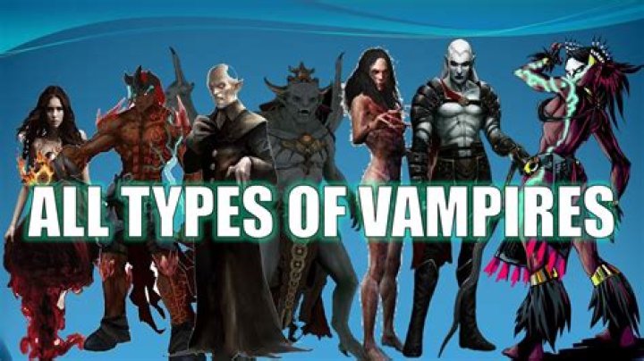 What are groups of vampires called?
