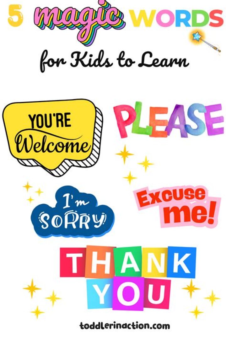 5 کلمه جادویی چیست؟