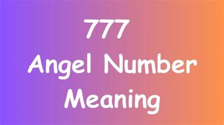 777 عدد فرشته به چه معناست؟