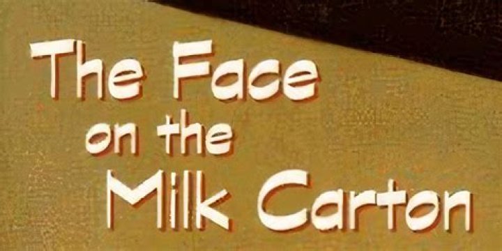 What is the conflict in the face on the milk carton?