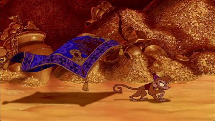 What is the name of the magic carpet in Aladdin?
