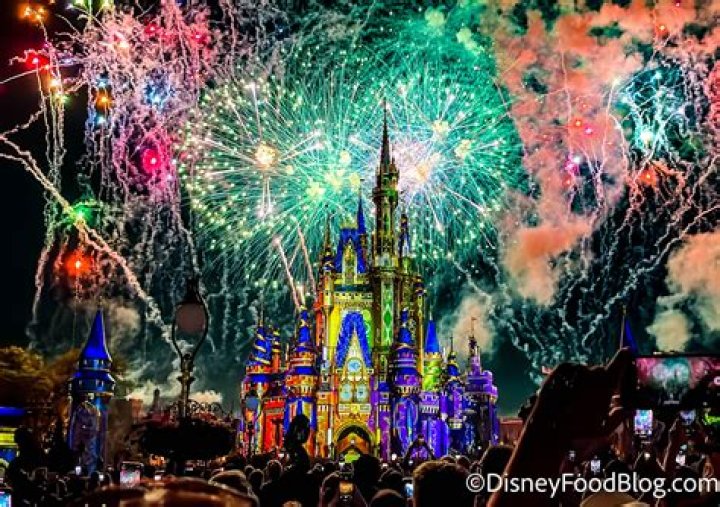 What time are the fireworks at Disney tonight?
