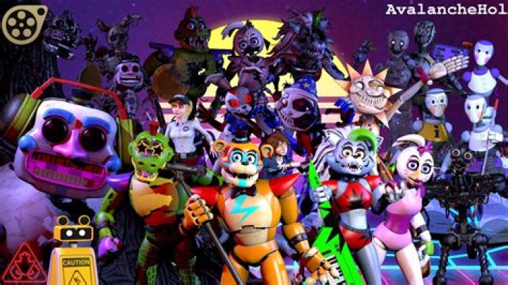 Who are the characters in FNAF Security Breach?