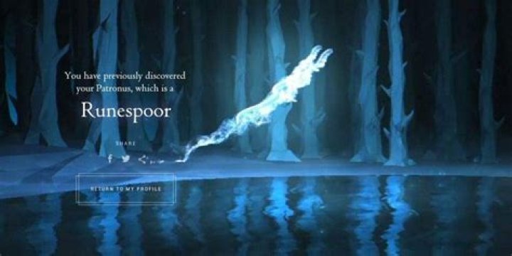Who has a Runespoor patronus in Harry Potter?