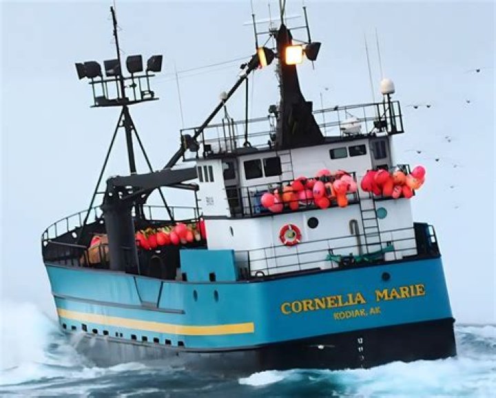 Who owns the Cornelia Marie crab boat?