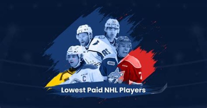 ¿Quién es el jugador de la NHL peor pagado? – Celebrity.fm