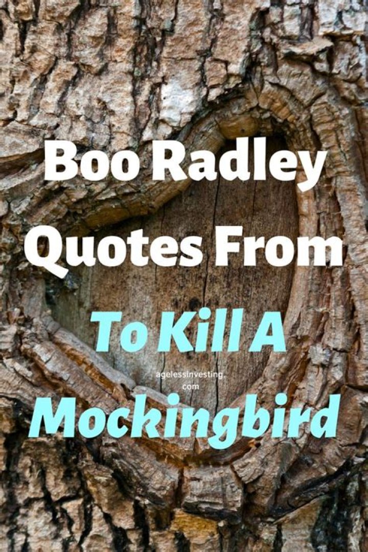 Why Boo Radley is a mockingbird?